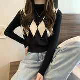 New Retro College Blouse Blouse For Women's Autumn/Winter Fall