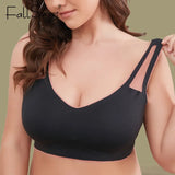 M-6XL Plus Size Bras Sports Vest Underwear Home Tops Seamless Push Up Women's Bra Sexy Splicing