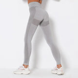 Gym Black Leggings Women High Waist Pants Sexy Girls Running Fitness Seamless Legins Breathable Quick Dry Training