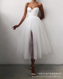 new white sexy sling mesh dress strawberry dress dress for