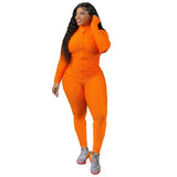 Size Clothing XL-5XL two Piece Set Women tracksuit Sweatshirt Sweatpants joggers Winter Outfit Wholesale Dropshipping