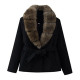 Women's Dress Rhiking Round Neck Hot Sleeve Knitted Coat