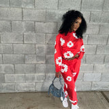 Trend Printing Wood Cotton Loose Sweaters Y2K Hip Hop Street Men And Women Take A Break-Outfit