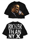 Retro Men's Cartoon Hip-Hop Short-Sleeved Cotton T-Shirt American Kawayi Long Clothes Y2k Short Sleeves-Outfit