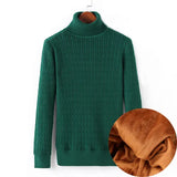 Women Thick Sweater Pullover Knit Sweaters Women Winter 2021 Turtleneck Velvet Sweater Pull Femme Sweaters
