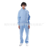Autumn And Winter New Sweater Suit Sports Leisure LOGO Printed Hooded Sweater Leisure Suit-Outfit