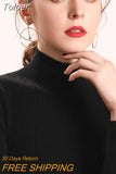 Winter Women Turtleneck Sweater Basic Knitted Soft Pullovers Cashmere Jumpers For Women Fashion Elastic Warm