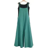 Summer High-Rise Broad-Legged Trousers Female New Students Loose Thin Casual Solid Color Simple