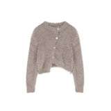Autumn Knitted Cardigan Women Sweet Casual Kawaii Sweater Female Y2k Crop Tops Korean Fashion Clothing Jacket Coats