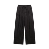 Homemade New Women's Classic Pure Linen Wide Legs