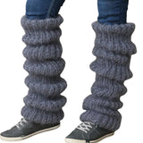 Women Lolita Knitted Socks Fall Winter Leg Warmers Kawaii Harajuku Thermal Stockings Thigh High Socks Woman Female Lingerie-Outfit