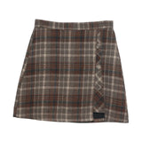 Large Number Of Hairy Skirt Women Autumn And Winter Tlings Irregular High-Waisted A Short Skirt
