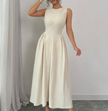 Women's Sleeveless Spring And Summer Thin Temperament Waist