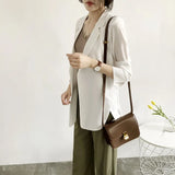 Toloer Small Suit Jacket Female 2024 Spring And Summer New Korean Version Loose Sunscreen Clothes In The Long Air Conditioning Cardigan Thin-Outfit