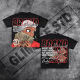 Cartoon Graphic T-Shirt Soho Mortar Goth Super T-Shirt Couple Y2k Top Korean Goth Men's Wear-Outfit