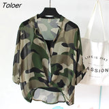 Two Piece Chiffon Shirt Women Summer Half Sleeve Loose V-Neck Casual Blouse Women Sexy Loose Striped Shirts Tops