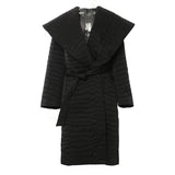 Autumn And Winter Heavy Industry Embroidery Cotton Loose Plate Cape Wind Coat Cotton Coat