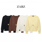 Homemade New Women's Classic High-End Coat Knitted Jackcase
