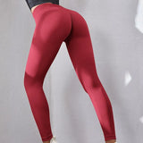 Women's Leggings Gym Sports Tights Sexy Yoga Pants High Waist Push Up Fitness Pants Workout Seamless Female Leggings