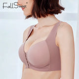 Front Closure Bras for Women Plus Size Underwear Seamless Push Up Brassiere Vest Top Sexy