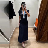 New Women's Fashion Denim Single-Dlong Stitched