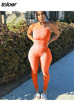 Fall Sexy Solid Bodycon Jumpsuit Fall Outfit For Women 2023 Single Camis Sports One Pieces Female Elastic