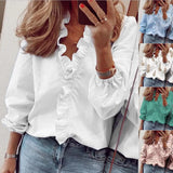 Spring And Summer New Long-Sleeved Leafed
