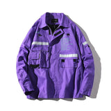 Fashion Brand Jacket Men Spring Autumn Men's Solid Color Outerwear Coats Male Hip Hop Jackets