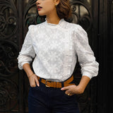 V-Neck Long-Sleeved Women's Autumn And Winter Slim Thin Knitted Jersey
