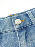 Denim Shorts Slim Contrast Color Patchwork Crystal Tassel High Waist Mini Short Pants 2024 Summer New Fashion 29L0423H-Outfit