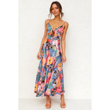 Fiber Small Floral Print Fresh Sweet
