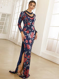 Sequin Tie-Back Split
