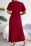 Flutter Sleeve Belted