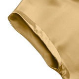 Celmia 2022 Stylish Women Short Sleeve Satin Tops Summer Blouse Cowl Neck Tunic Shirt Elegant Casual Solid Party Blusas