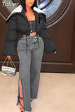 Letter Cropped Puffer Jackets and Coats Winter Clothes Women 2023 Street Fashion Parkas Outerwear Wholesale