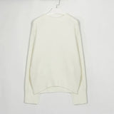 Wixra Women Mock Neck Sweater Autumn Winter New Thick Long Sleeve Loose Pull Jumper Female Basic All Match