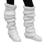Women Lolita Knitted Socks Fall Winter Leg Warmers Kawaii Harajuku Thermal Stockings Thigh High Socks Woman Female Lingerie-Outfit
