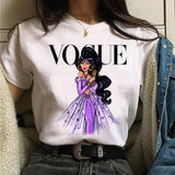 Harajuku Female Tshirt Gothic Flame Heart Print Short Sleeve Tops & Tees Fashion Casual T Shirt Women Clothing T-shirts