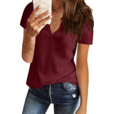 Clothes Mid-length Loose Casual Sleeved T-shirt