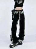 Color Jeans Women Clothing High Waist Fashion Y2k Wide Leg Pants 2023 New Bottoms Casual Straight Denim Pantalon Femme-Outfit