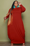 Plus Size Casual Long Sleeve Loose