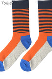 1 Pair Men Dress Socks Cotton Colorful Striped Plaid Printed Comfort Happy Socks Skate Funny Geometry Dot Wedding