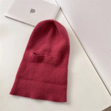 Women's Winter Mask Hats Windproof Knit Hat Warm Hat Ear Protector Pullover