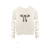 Sleeve Knitted Sweater Women Pure Color 2022 Autumn Y2k Crop Tops Female Elegant Pullover Casual Korean Clothing