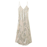 New Bicolor Metal Lingerie Dress 8325470-Outfit