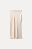 Women's Clothing INS Explosive Silk And Hymn Multi-Colored Half-Body