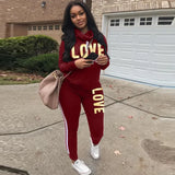 Women 2 Piece Set Loose Comfortable Simple Style Solid Color Long Sleeve Casual Suit Clothes 2020 top Spring