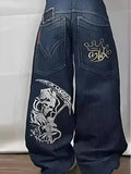 Y2K Boyfriend Baggy Jeans with Personalized