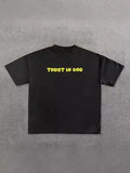 Street Printed Large T-Shirt Gothic 2024 Graphics T-Shirt Y2k Blouse Armed Gothic Men's Short Sleeves-Outfit