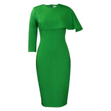 Large-Size Female Decoration Height Waist Lotus Side Temperament Commuter Pencil Skirt